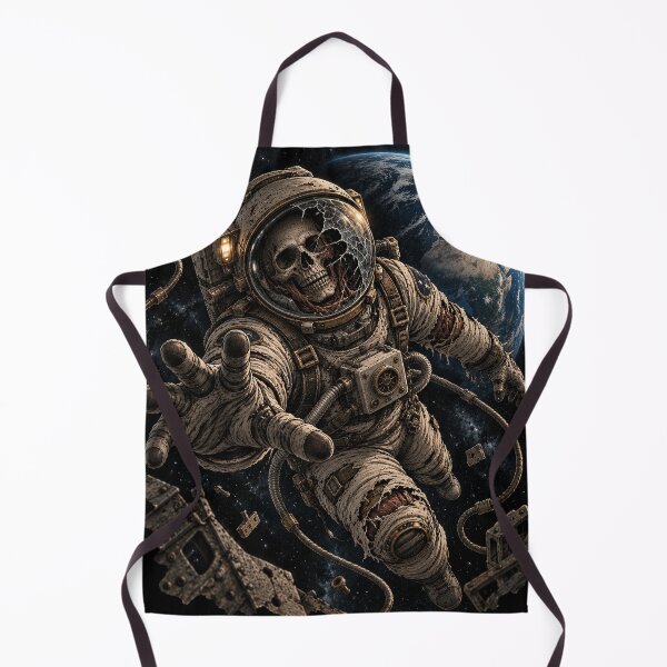 Item preview, Astronauta Steampunk Perdido – Esqueleto en el Espacio designed and sold by RKWSHOP.