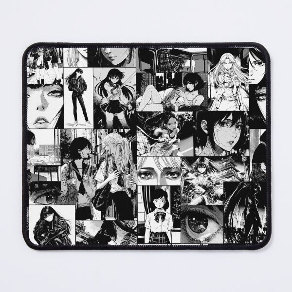 Item preview, Neo-Tokyo 90s Girls - Screentone Noir designed and sold by Lidra Zehcnas.