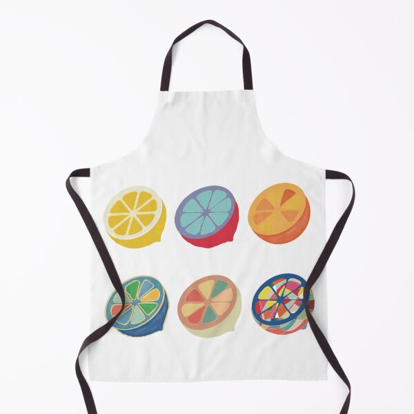 Item preview, Citrus Slice Set of Six - Colourful Fruit Illustration designed and sold by iampaulmorris.