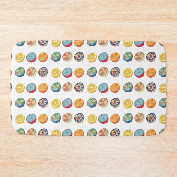Item preview, Citrus Slice Set of Six - Colourful Fruit Illustration designed and sold by iampaulmorris.