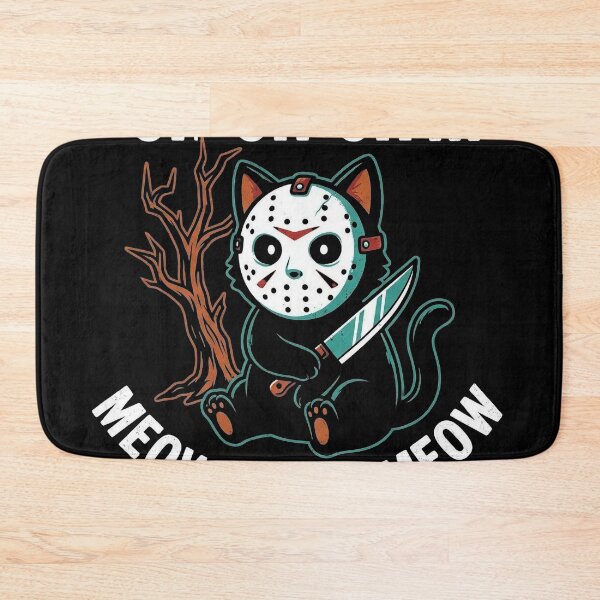 Item preview, Ch Ch Ch Meow Meow Meow Funny Horror Cat Halloween Shirt designed and sold by PhantomRadar.
