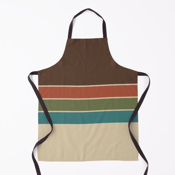 Item preview, Earthy Scandinavian 70s Vintage Retro Stripes designed and sold by Deutschic.