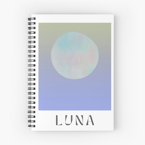 Item preview, Minimalist Opal Luna – Soft Pastel Moon Print designed and sold by MiaBellaGirl.