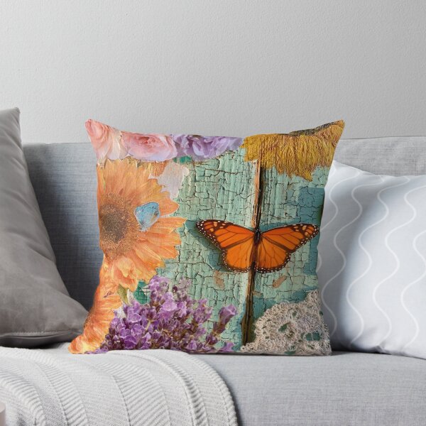 Item preview, Beautiful, colorful butterfly flower collage designed and sold by dcrc.
