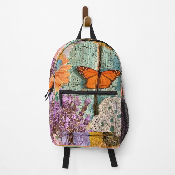 Item preview, Beautiful, colorful butterfly flower collage designed and sold by dcrc.