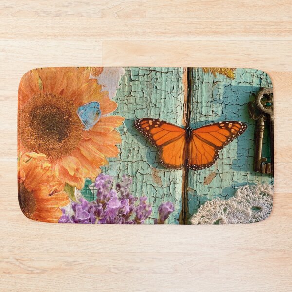 Item preview, Beautiful, colorful butterfly flower collage designed and sold by dcrc.