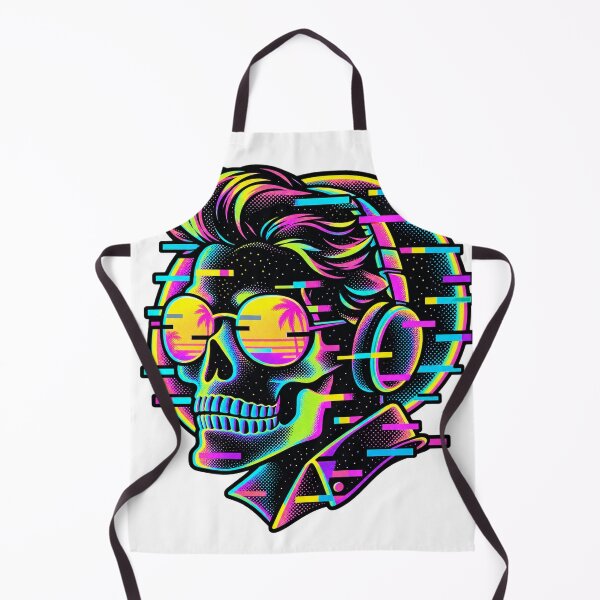 Item preview, Glitchy Retro Distorted Skull designed and sold by GoCrafty.