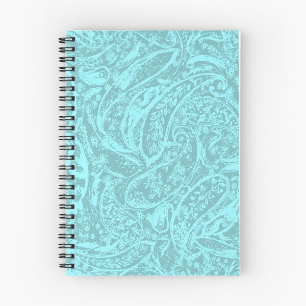 Item preview, Boho shabby chick paisley pattern in mint green designed and sold by bokasin.