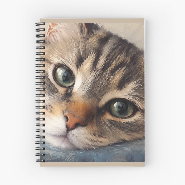 Item preview, Expressive Tabby Cat Portrait designed and sold by ArcaneVisionArt.