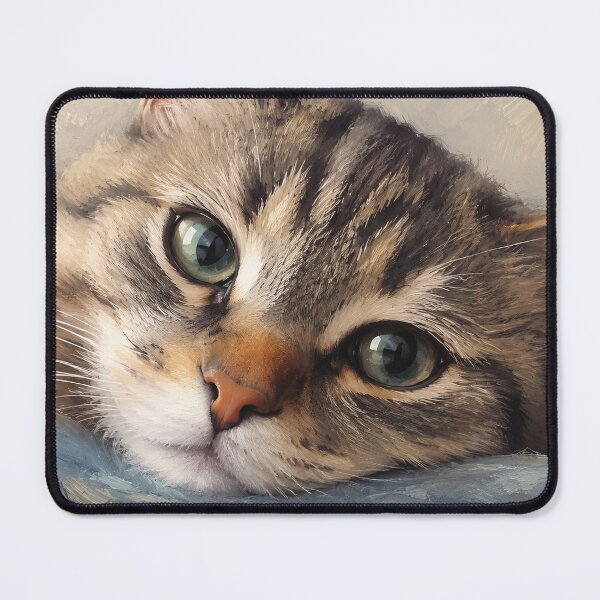 Item preview, Expressive Tabby Cat Portrait designed and sold by ArcaneVisionArt.