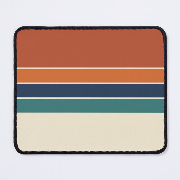 Item preview, Coastal 70s Vintage Retro Stripes designed and sold by Deutschic.