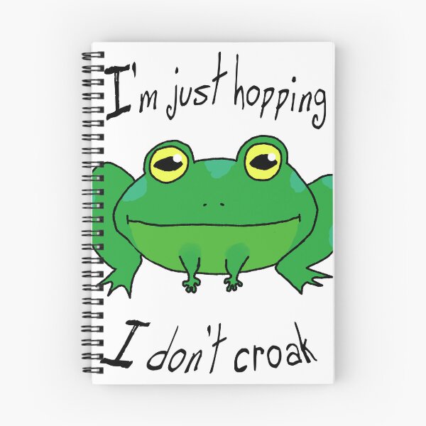 Item preview, Hopping I Don't Croak Frog designed and sold by Team Manticore.