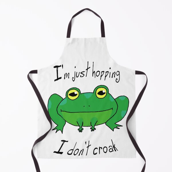 Item preview, Hopping I Don't Croak Frog designed and sold by Team Manticore.