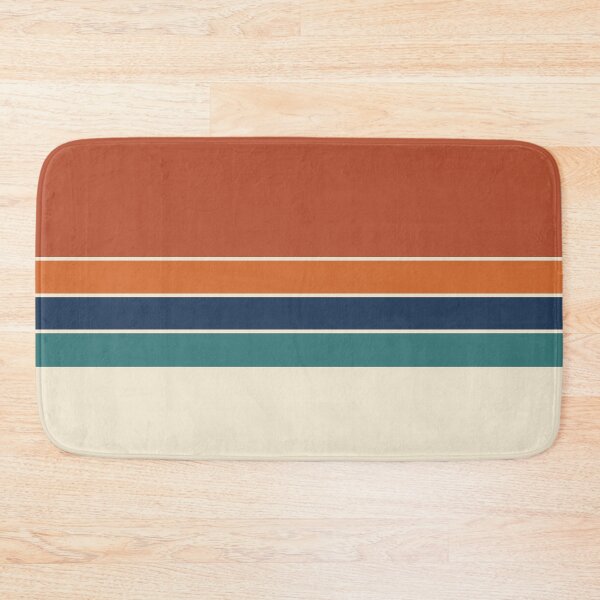 Item preview, Coastal 70s Vintage Retro Stripes designed and sold by Deutschic.