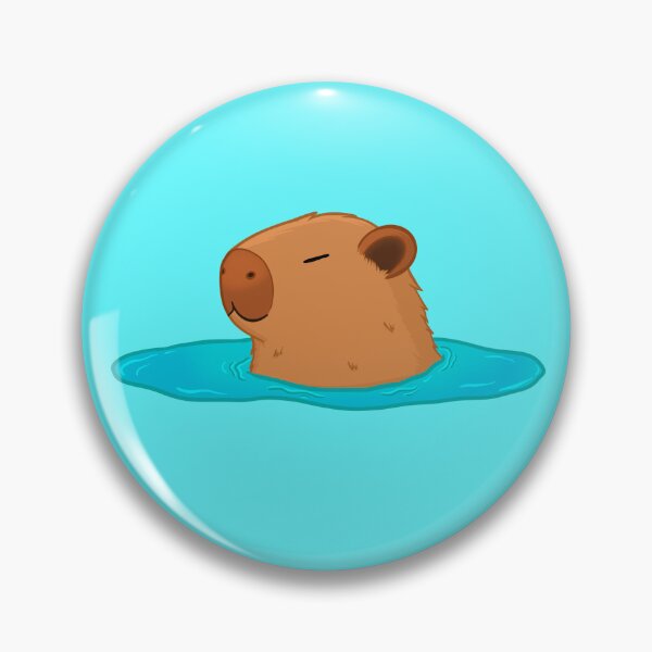 Item preview, Capybara Relaxing  designed and sold by Sahira820.
