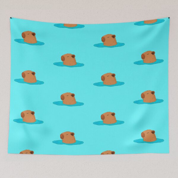 Item preview, Capybara Relaxing  designed and sold by Sahira820.