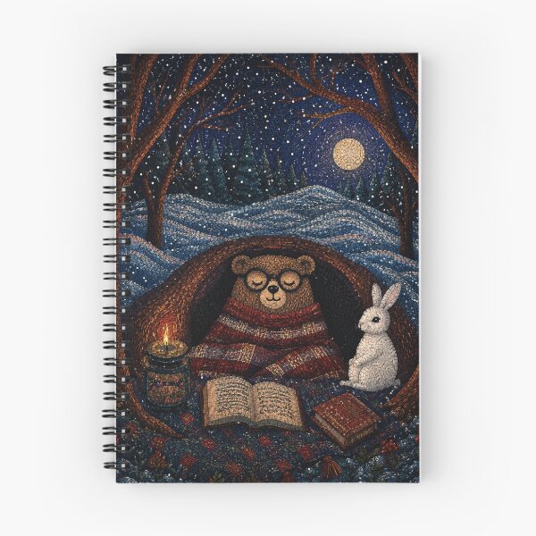 Item preview, Winter Night in the Woodland designed and sold by WhimsyWink.