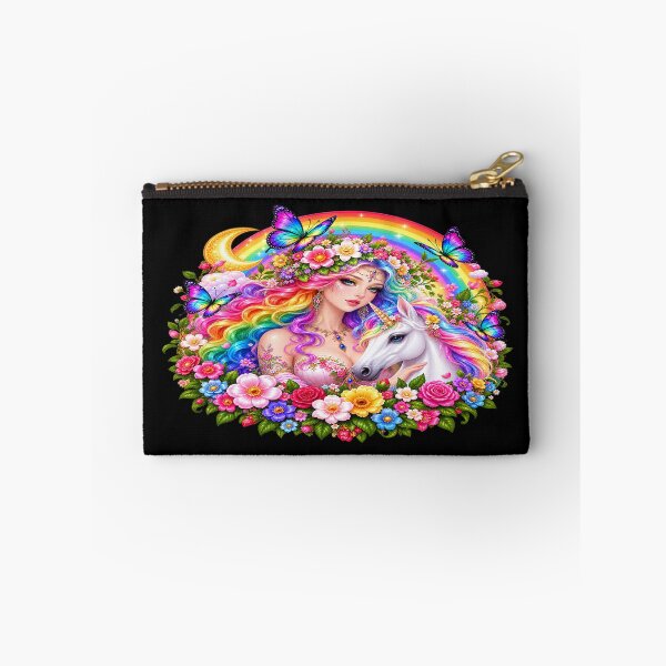Item preview, Rainbow Goddess – Magical Unicorn and Enchanted Colors designed and sold by TroviTutto.