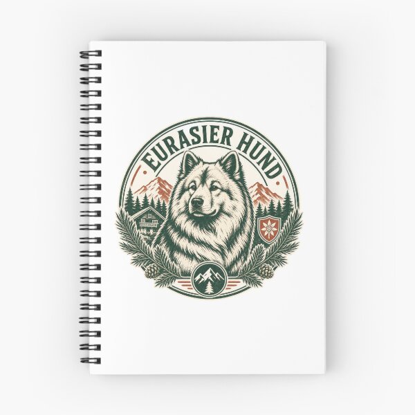 Item preview, Eurasier Hund Dog Breed Mountain Outdoors Design designed and sold by AntiqueImages.