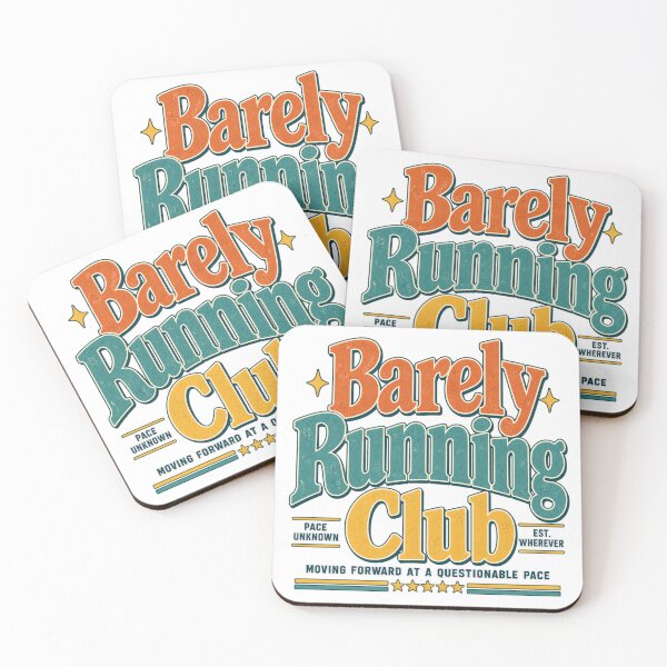 Item preview, Barely Running Club Funny Slow Runner Running Humor T-Shirt, Slow Runner Gift, Running Graphic Tee designed and sold by Trendably.