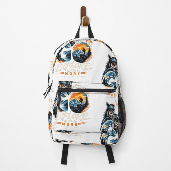 Item preview, Wild explorer owl designed and sold by urbanshop7.
