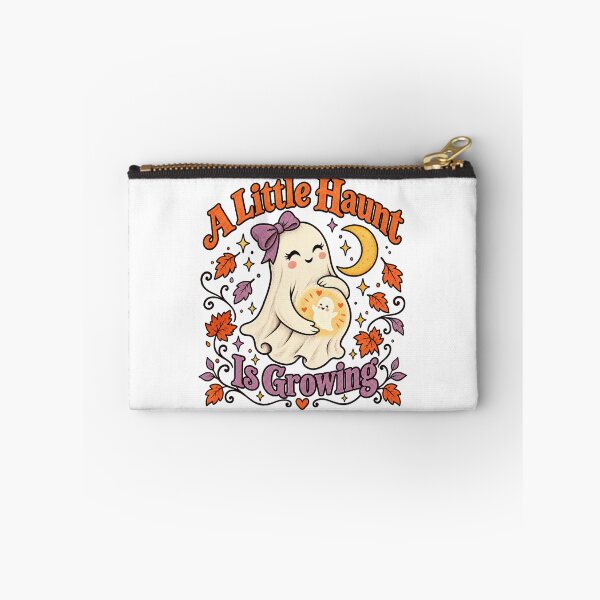 Item preview, A Little Haunt Is Growing – Cute Halloween Maternity Pregnancy Announcement Shirt designed and sold by My Gift Prints LLC.