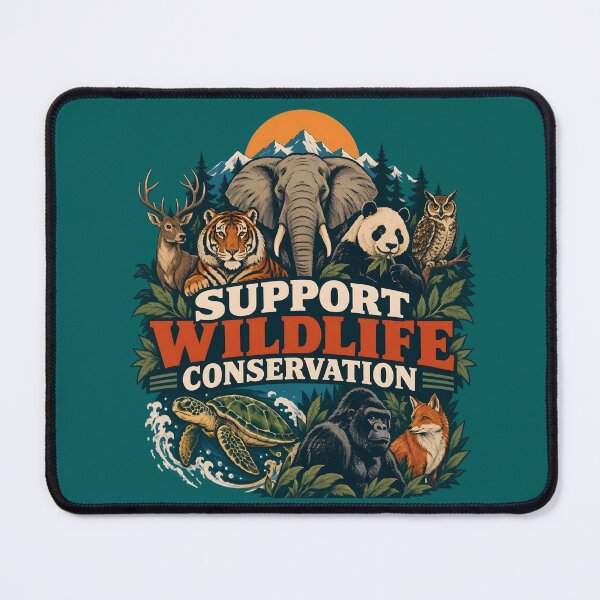 Item preview, Support Wildlife Conservation designed and sold by Charisma Enigma.