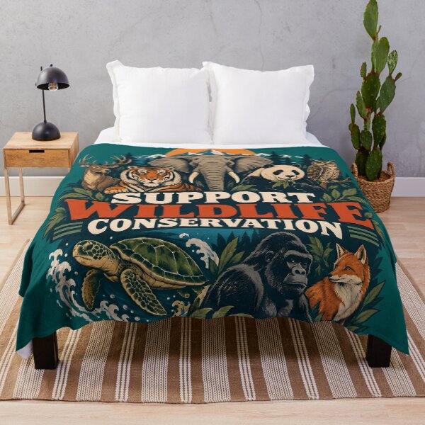 Item preview, Support Wildlife Conservation designed and sold by Charisma Enigma.