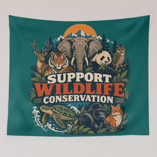Item preview, Support Wildlife Conservation designed and sold by Charisma Enigma.