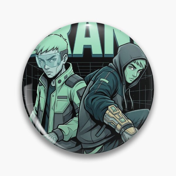 Item preview, Reboot The Grid - Cyberpunk Anime Hackers designed and sold by rich-moda.