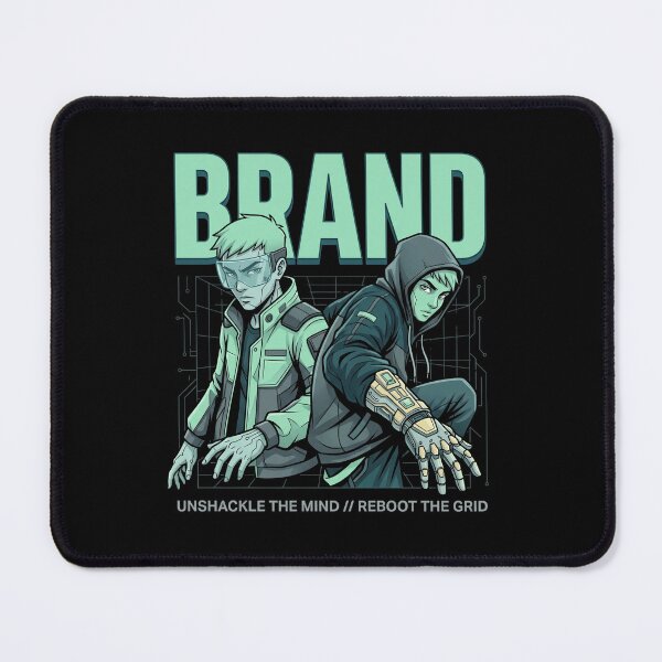 Item preview, Reboot The Grid - Cyberpunk Anime Hackers designed and sold by rich-moda.