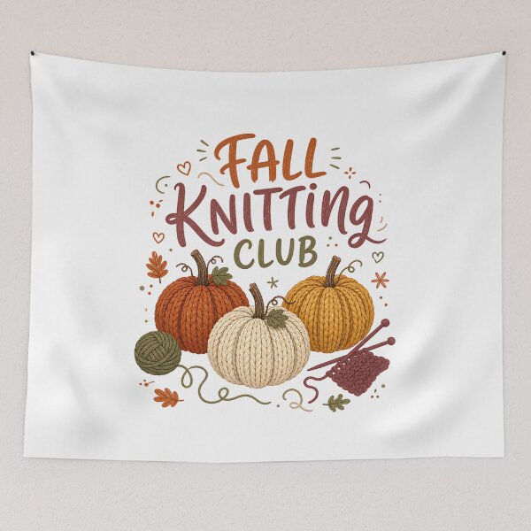 Item preview, Autumn Knitting Vintage Yarn Gift Craft Gift for Her designed and sold by ice-apparel.