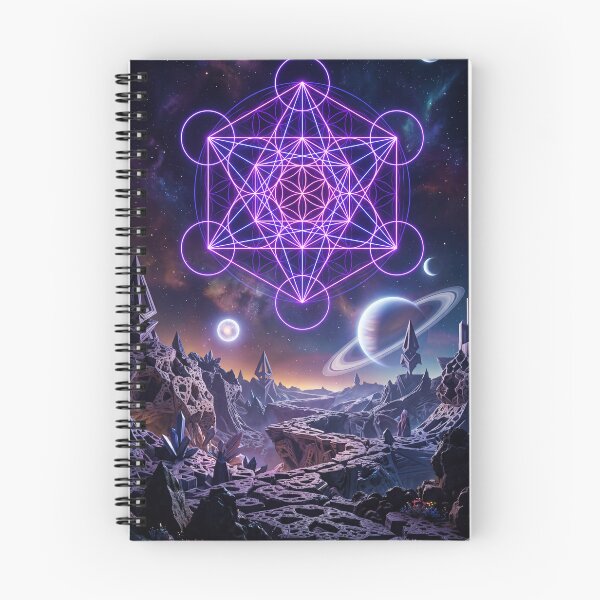 Item preview, Glowing Purple Metatron's Cube Alien Planet | Monkeybusiness designed and sold by monkeybusiness.pt.