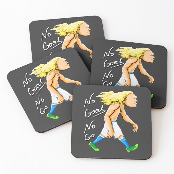 Item preview, No Goal No Go – Haaland Football Meme Motivation designed and sold by VISARTING-ART.