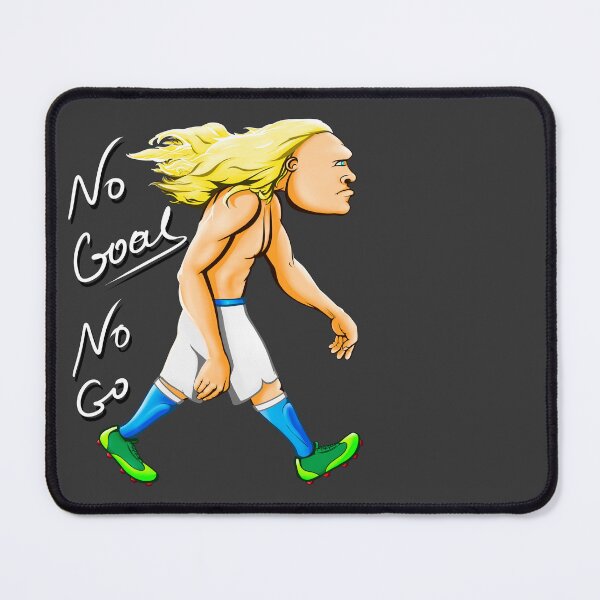 Item preview, No Goal No Go – Haaland Football Meme Motivation designed and sold by VISARTING-ART.