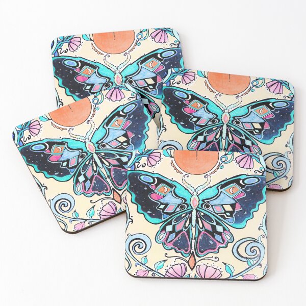 Item preview, Art Nouveau Butterfly  designed and sold by Cheshirkat7.