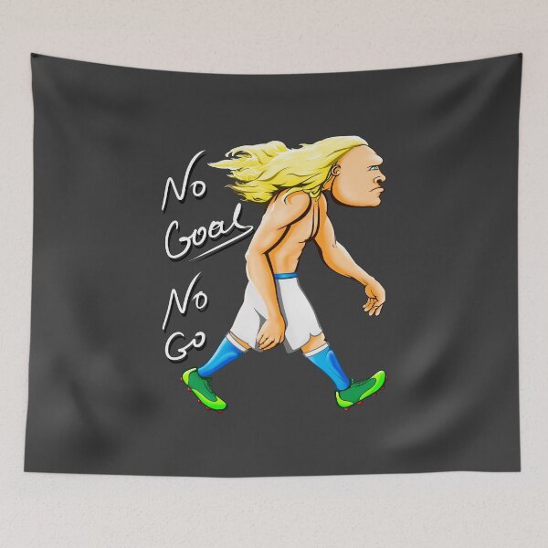 Item preview, No Goal No Go – Haaland Football Meme Motivation designed and sold by VISARTING-ART.