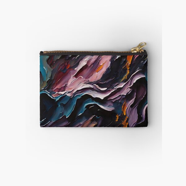 Item preview, Cosmic Canyon Abstract Mountain Landscape designed and sold by Serene Strokes Art.