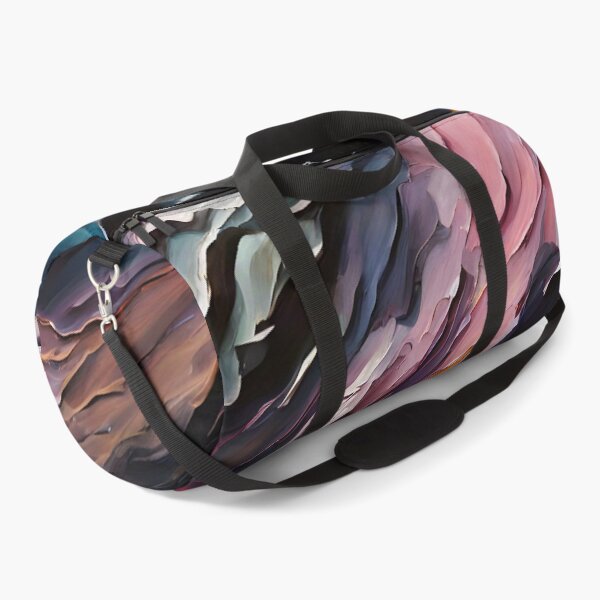 Item preview, Cosmic Canyon Abstract Mountain Landscape designed and sold by Serene Strokes Art.