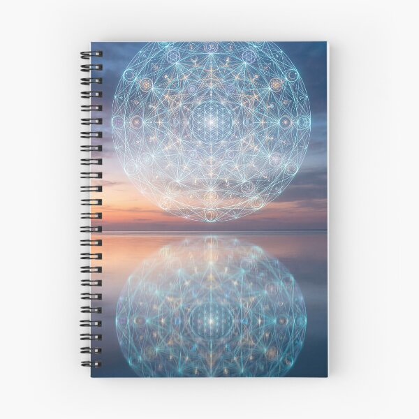 Item preview, Glowing Sacred Geometry Mandala Ocean Sunset Reflection | Monkeybusiness designed and sold by monkeybusiness.pt.
