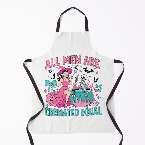 Item preview, All Men Are Cremated Equal Funny Witch Halloween designed and sold by KroghDs.