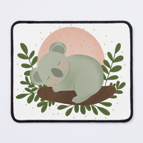 Item preview, Sleeping Koala Under the Stars Illustration designed and sold by DinaArtStudio.
