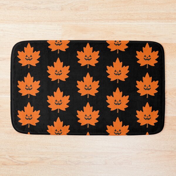 Item preview, Cute Maple Leaf Jack O Lantern Halloween designed and sold by cutepid.