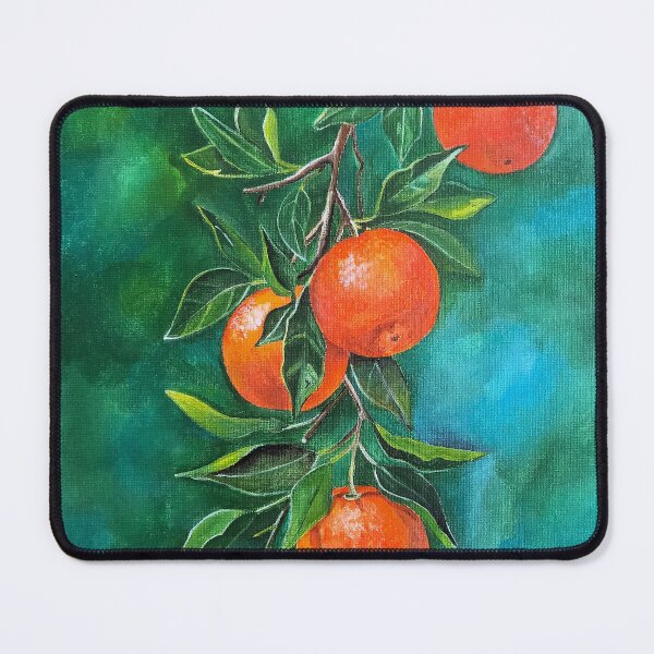 Item preview, Mandarins on a Winter's Night designed and sold by Alfred Fox Art.