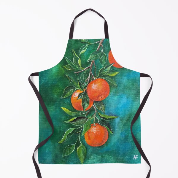 Item preview, Mandarins on a Winter's Night designed and sold by Alfred Fox Art.