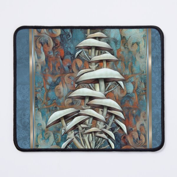 Item preview, Mushroom Cluster- Painted-Background - Mushroom Club- Volume 01, No.05 designed and sold by Legacy Star Designs.