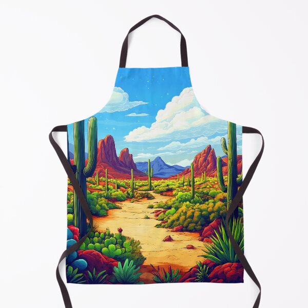 Item preview, Sci-Fi Fantasy Desert Bold Edgy Colorful Landscape Art  designed and sold by DEC02.