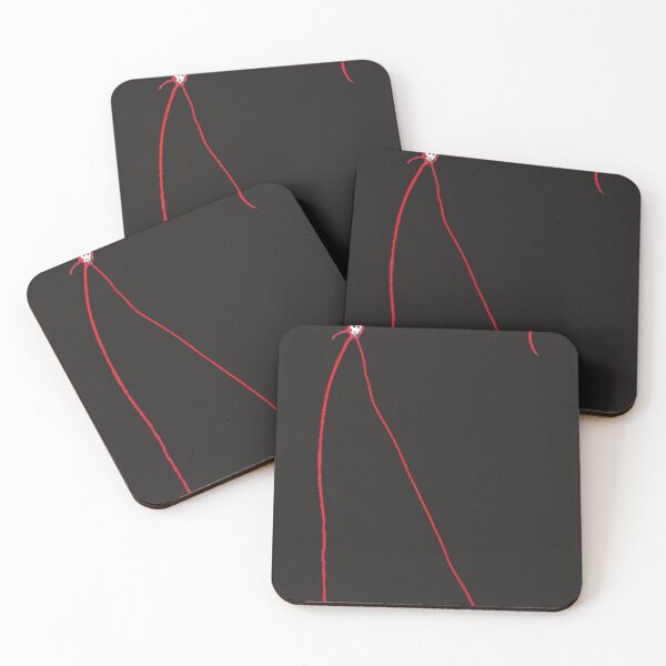Item preview, Minimalist Red Line Drawing, Abstract Figure Art | Panter designed and sold by LittleHandsBigWorld.
