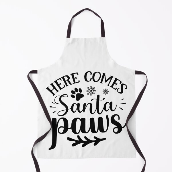 Item preview, Christmas Dog Here Comes Santa Paws Funny Holiday Design designed and sold by FuzionRaptor.