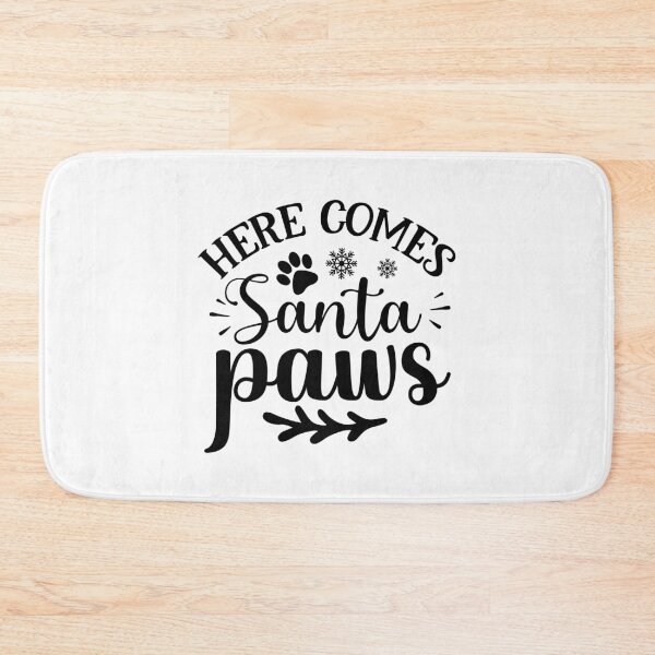 Item preview, Christmas Dog Here Comes Santa Paws Funny Holiday Design designed and sold by FuzionRaptor.